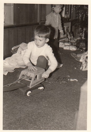 Altes foto kind spielzeug - altes,