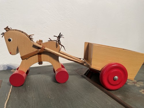 Haba holzpferd mit kutsche - haba,