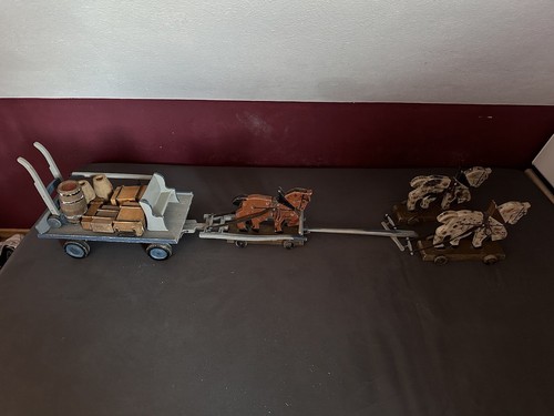 Antikes spielzeug 1944 holz - antikes,