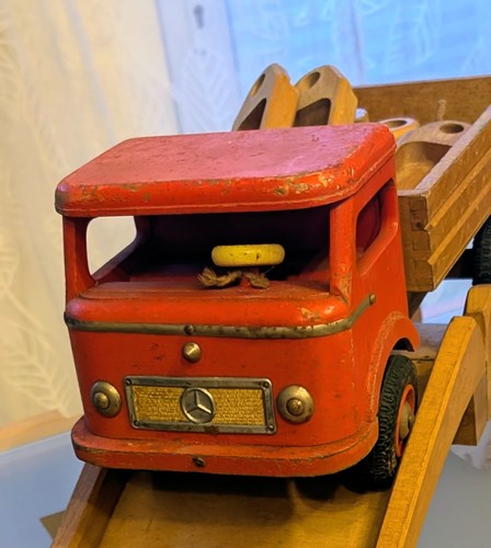 Holz lkw kipplaster mercedes - lkw,