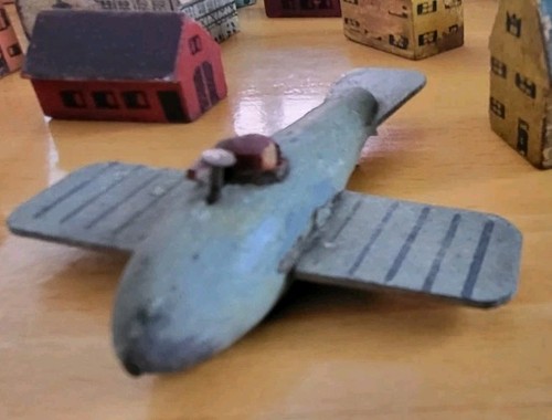 Erzgebirge flugzeug spielzeug - flugzeug,