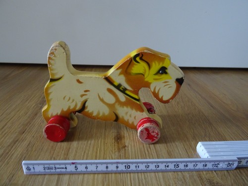 Lego hanse holz hund terrier - lego,