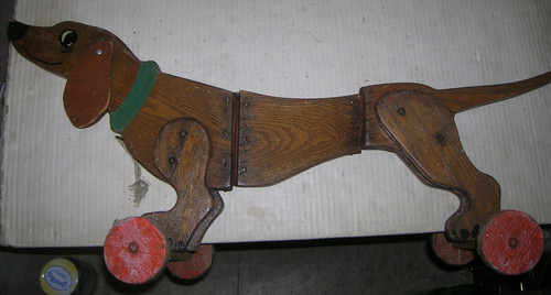 Uralter lebensgroßer holz - uralter,