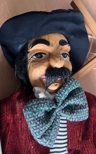 Marionette theater holz mann - marionette,