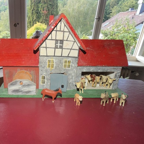 Alte mühle mit - mühle, bauernhof