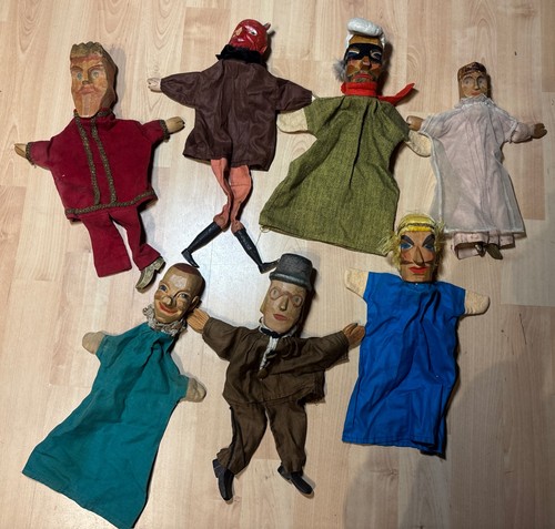 Uralte kasperle figuren - uralte, aus