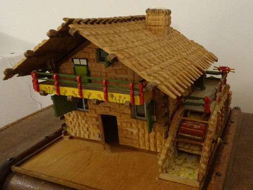 Mühle almhütte aus - mühle,