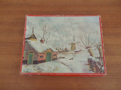Antik holzpuzzle landschaft - holzpuzzle,