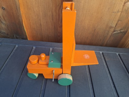 Gabelstapler holzsielzeug - gabelstapler,